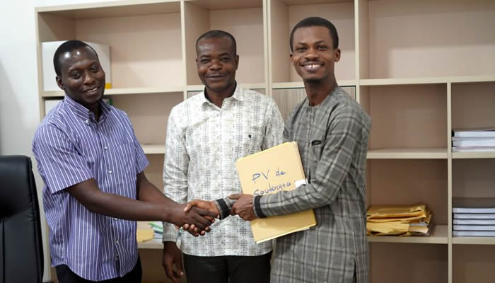 Passation de service à la tête de la formation